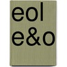 EOL E&O door Jeroen van Esch