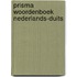 Prisma woordenboek Nederlands-Duits