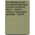 Koraalbewerkingen - Choralbearbeitungen - Chorale Variations Deel II - Band II - Volume II Gezangen - Gesänge - Hymns