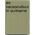 De cacaocultuur in Suriname