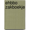 EHBBO Zakboekje door Hilde Clement