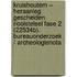 Kruishoutem – Heraanleg gescheiden rioolstelsel Fase 2 (22534B). Bureauonderzoek / Archeologienota