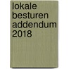 Lokale besturen addendum 2018 door Jean Dujardin