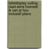Tafeldisplay-vulling Raad eens hoeveel ik van je hou Inclusief plano by Sam McBratney