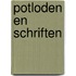 Potloden en schriften