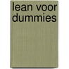 Lean voor Dummies by Natalie J. Sayer
