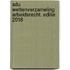 Sdu Wettenverzameling Arbeidsrecht. Editie 2018