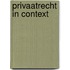 Privaatrecht in context