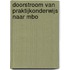 Doorstroom van praktijkonderwijs naar mbo