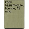 KDDV Basismodule, licentie, 12 mnd door A.H. Wesdorp