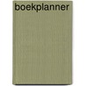 Boekplanner door Jolanda Pikkaart