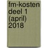 FM-kosten deel 1 (april) 2018