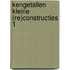 Kengetallen kleine (re)constructies 1