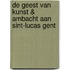 De geest van kunst & ambacht aan Sint-Lucas Gent