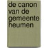 De canon van de gemeente Heumen