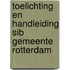 Toelichting en handleiding SIB Gemeente Rotterdam