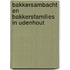 Bakkersambacht en bakkersfamilies in Udenhout