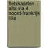 Fietskaarten Alta Via 4 Noord-Frankrijk Lille
