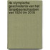 De Olympische Geschiedenis van het Langebaanschaatsen van 1924 t/m 2018