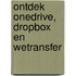 Ontdek OneDrive, Dropbox en WeTransfer