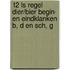 12 LS Regel Dier/Bier begin- en eindklanken b, d en sch, g