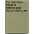 The Horizontal Effect of International Human Rights Law