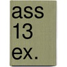 ASS 13 ex. by Hec Leemans