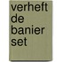 Verheft de banier set