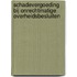 Schadevergoeding bij onrechtmatige overheidsbesluiten