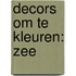 Decors om te kleuren: zee