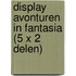Display Avonturen in Fantasia (5 x 2 delen)