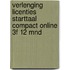 Verlenging licenties Starttaal Compact Online 3F 12 mnd