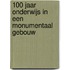 100 jaar onderwijs in een monumentaal gebouw