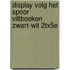 Display Volg het spoor viltboeken zwart-wit 2Tx5E