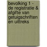 Bevolking 1 - De registratie & afgifte van getuigschriften en uittreks by Unknown