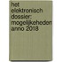 Het elektronisch dossier: Mogelijkeheden anno 2018