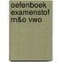 Oefenboek Examenstof M&O VWO