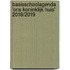 Basisschoolagenda 'Ons Koninklijk Huis' 2018/2019