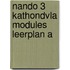 Nando 3 KathOndVla modules leerplan A