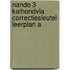Nando 3 KathOndVla correctiesleutel leerplan A