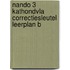 Nando 3 KathOndVla correctiesleutel leerplan B