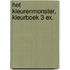 Het kleurenmonster, kleurboek 3 ex.