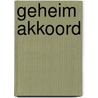 Geheim akkoord by Marieke Simons