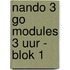 Nando 3 GO modules 3 uur - BLOK 1
