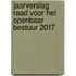 Jaarverslag Raad voor het Openbaar Bestuur 2017
