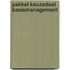 Pakket Keuzedeel Basismanagement