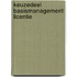 Keuzedeel Basismanagement licentie