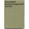 Keuzedeel Basismanagement licentie door Onbekend