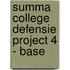 Summa College Defensie Project 4 - Base