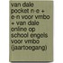 Van Dale Pocket N-E + E-N voor vmbo + Van Dale Online op school Engels voor vmbo (jaartoegang)
